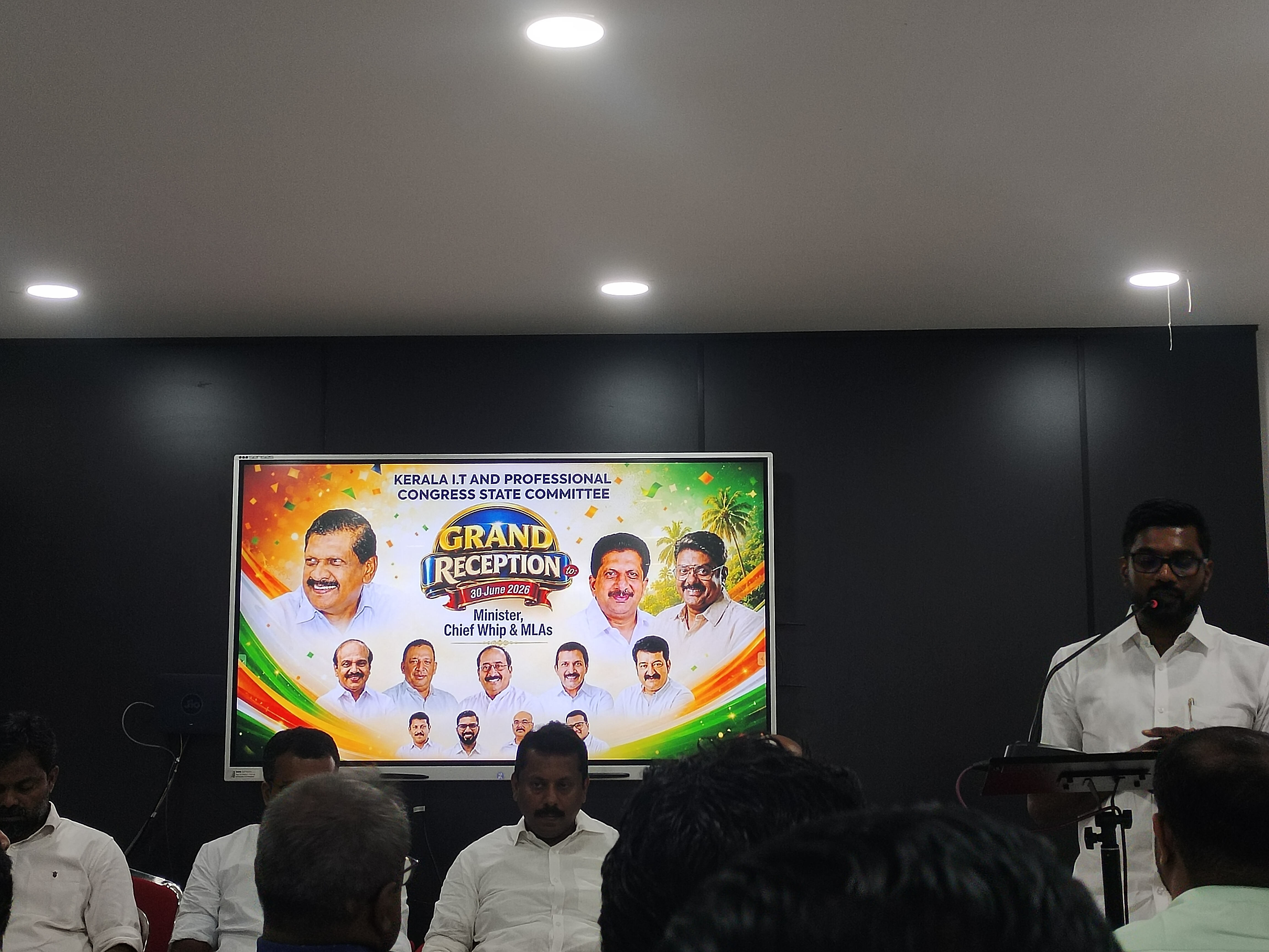 Grand Reception to Minister, Chief Whip & MLA's